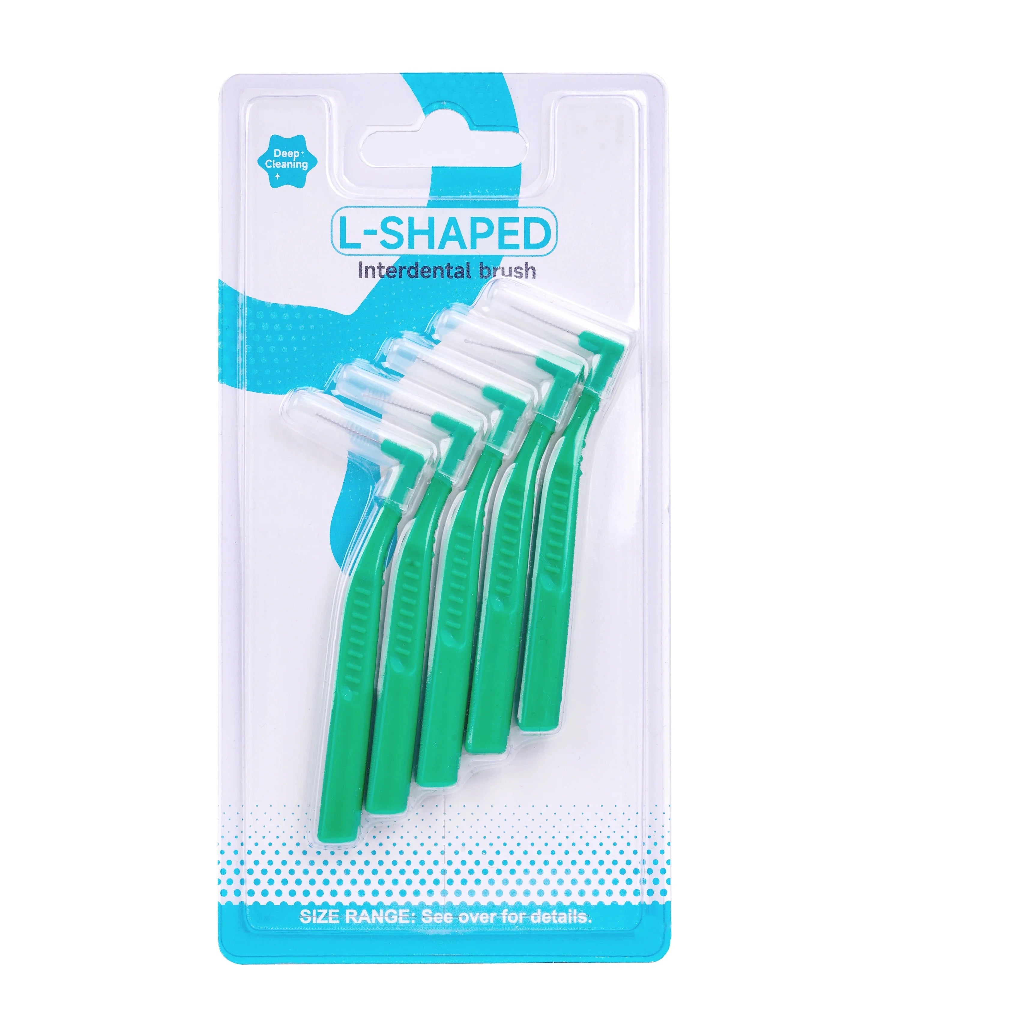 Interspace Narrow Gap Interdental Brushes Teeth Cleaning Plaque Remover for Stronger Gums and Teeth for Adults and Children