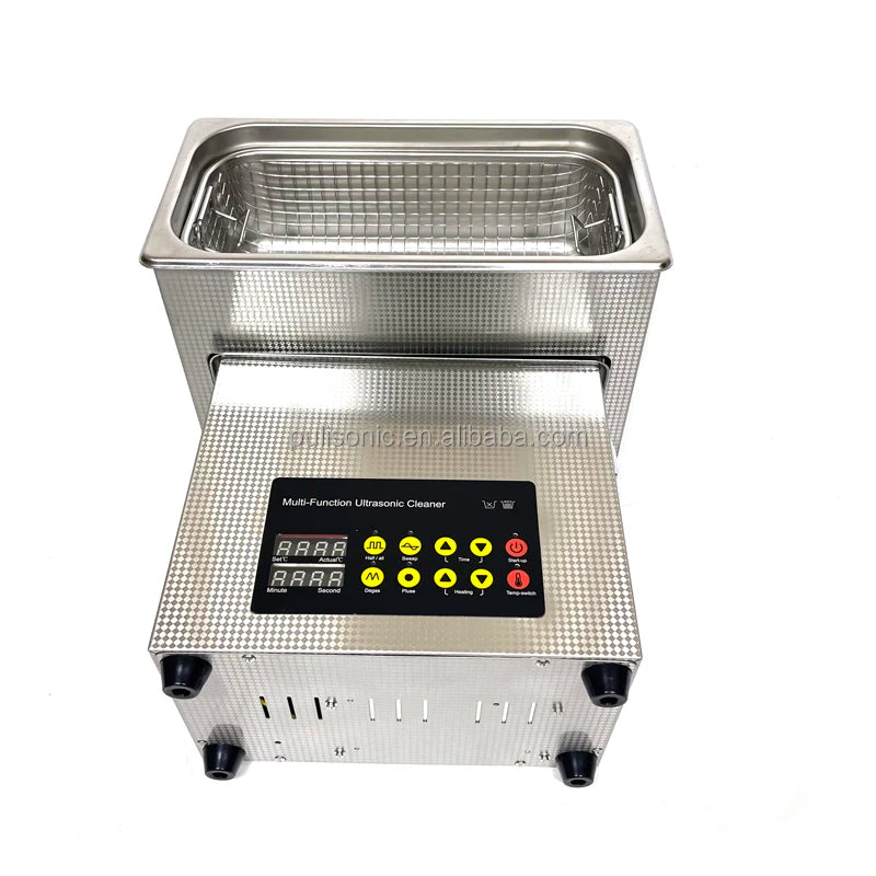 3.2L Desktop Ultrasonic Cleaner PCB Board Cylinder Injector Degreasing Ultrasonic Equipment Bicycle Instrument