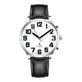 Atomic Talking Watch With Days Time Date Loud Alarm Watch for Visually Impaired and Blind People