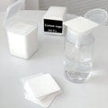 200pcs Plastic Box Packing PP Lint Free Nail Pads Wipes Custom Nail Gel Polish Removal Wipes for Nail