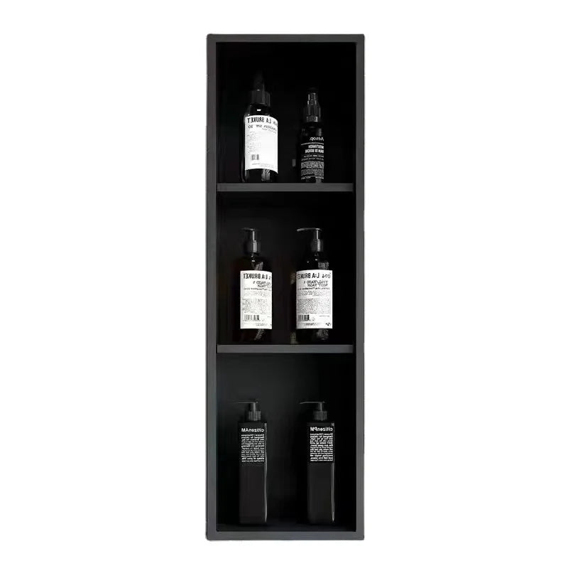 Customized 304 Stainless Steel Single Double Three Black Gold Bathroom Shower Niche