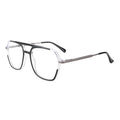 New Fashion Man Acetate Metal Double Bridge Eyeglasses Frames Vintage Thin Blue Light Blocking Glasses Retro Eyewear