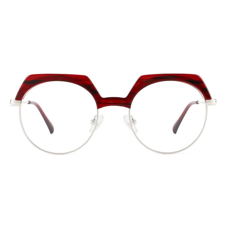 Stock Clearance Acetate Random Metal Eyewear Optical Frame Eye Glasses Eyeglasses