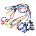 Wholesale Reflective No Pull Pet Safety Harness Leash Solid Polyester Dog Harness with Webbing Eco-friendly & Durable for Dogs