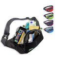 Adjustable Strap Crossbody Workout Waist Pack Custom Logo Sports Running Belt Fanny Hip Bum Bag Made of Durable Polyester