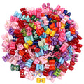 Fanni Mixed Styles European American Pet Cat Puppy Small Dog Hair Bows Rubber Bands 100% Polyester Daily Use Accessories