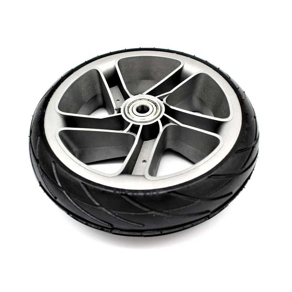 200x50 Scooter Rubber Rear Tire Solid Tire Rear Wheel Hub for Xiaomi Ninebot Es1 Es2 Es4