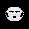 Reusable Female Soft 3D Face Silicone Mask for Facial Skin Care Silicone Facial Mask Cover for Sheet Masks