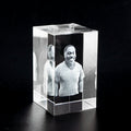 Wholesale High Quality K9 Blank Glass Cube Crystal Photo Frame Custom Laser Engraved 3d Photo Crystal Cube for Souvenir Gift