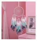 Bohemian Dream Catcher Wall Hanging Handmade Crystal Decor for Bedroom Spiritual Protection and Good Luck Gift Includes Kit