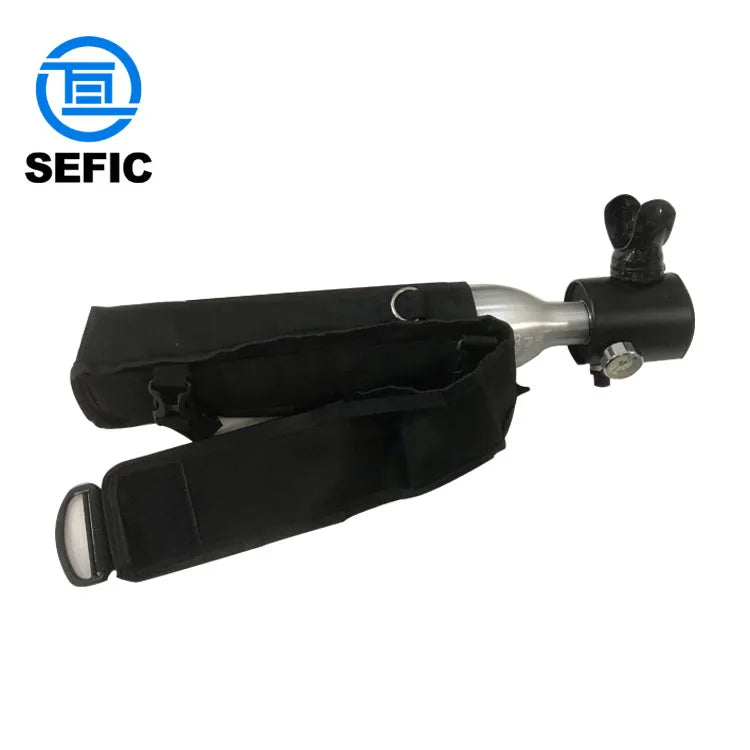 High Pressure Mini Scuba 0.5L 20Mpa Compressed Oxygen Air Dive Tank Gas Cylinders for Diving