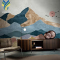 Beautiful Sunset 3D Landscape Wallpaper Mural Modern Design Natural Beach Wall Paper Murals Waterproof and Moisture-Proof