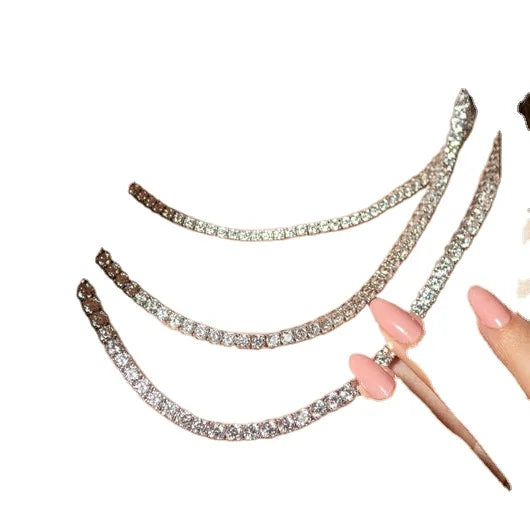 Factory Wholesale Gold Plated Stainless Steel Diamond Tennis Necklace Different Sizes Available
