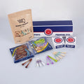 Durable Custom 70MM 83MM Golf Tee Pegs Box Packaged  Bamboo Wooden Golf Tee With Logo Printed