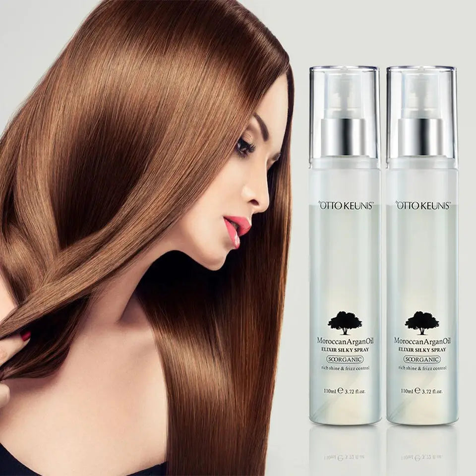 Deeply Moisturizes and Adds Shine Anti-frizz Heat Protectant Two Layer Fine Ultra Mist Hair Spray