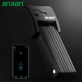 JinJian Portable Safety Anti-theft Anti-cutting Waterproof High Quality Carbon Steel Smart Foldable Bike/Motorcycle Lock