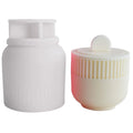 Reusable Silicone Molds for DIY Gypsum Plaster Cement Flower Pot Concrete Jar with Lid Popular Cake Tool Reusable PC Material