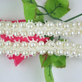 Handmade DIY Accessory Sewing Pearls Embroidery Lace Trimmings LT2373B