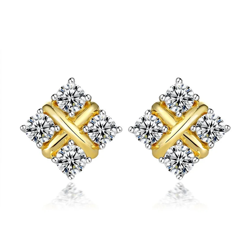New Design Popular Minimalist 925 Sterling Silver Earrings Women Luxury for Women
