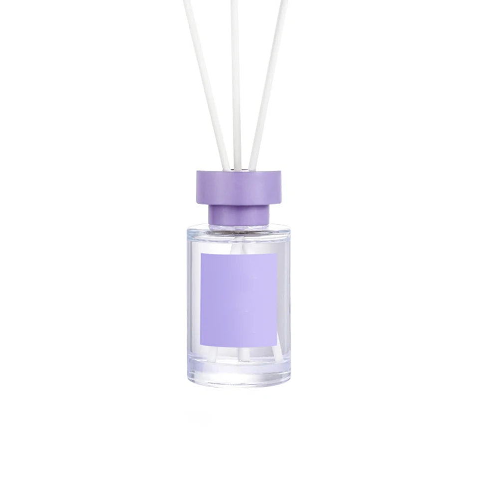 Luxury Personal Care Packaging 5ml 10ml 15ml Empty Glass Bottle Essential Oil Aroma Reed Diffuser With Rattan Sticks Free Sample