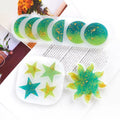 Moon Phase Pendant Molds Sun Star Ornament Silicone Mold for Home Decoration