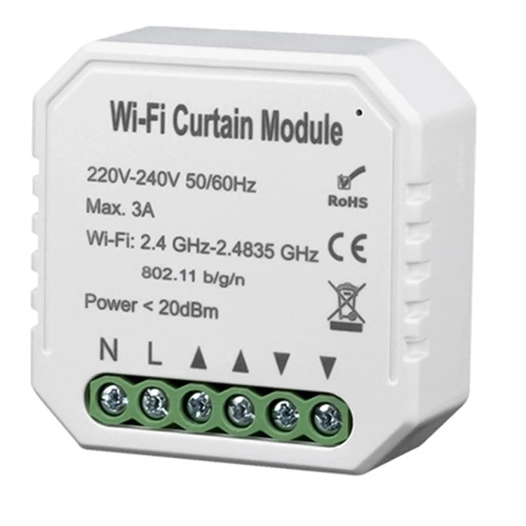 Tuya Smart Wifi Curtain Switch Module Used for Curtain Motor Roller Shutter Motor