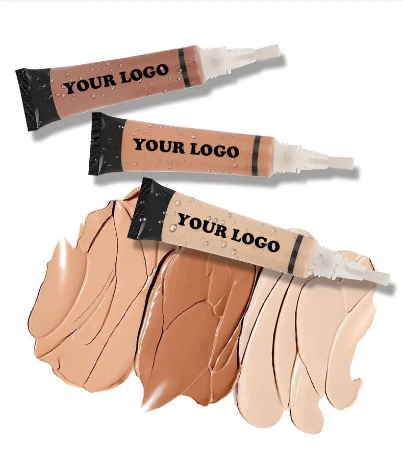 Wholesale Longlasting Vegan Cruelty Free Face Makeup Concealer Private Label Custom Logo High Definition Liquid Concealer