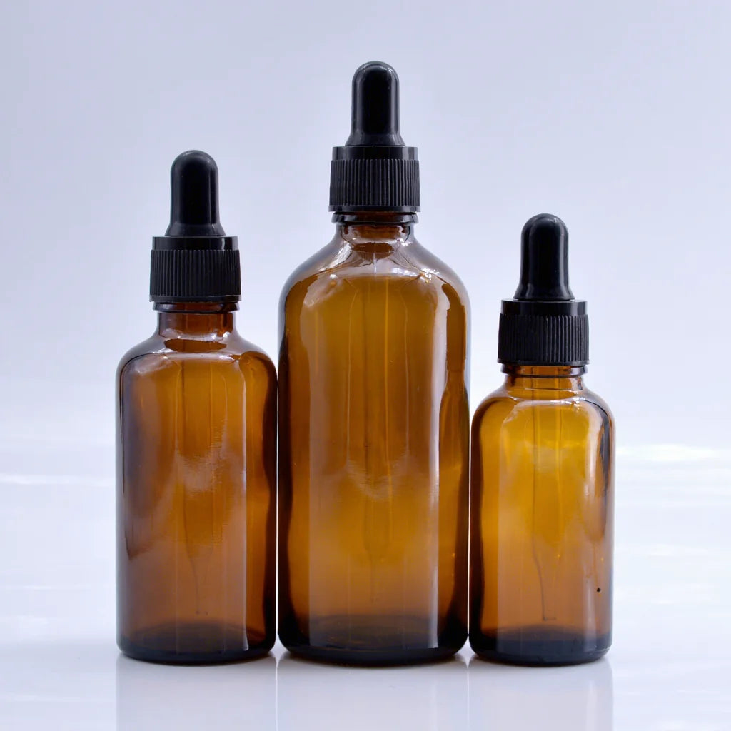 Fast Shipping 20ml 50ml 100ml Beard Oil Bottles 5ml 10ml 15ml 30ml Glass Serum Bottle with Dropper
