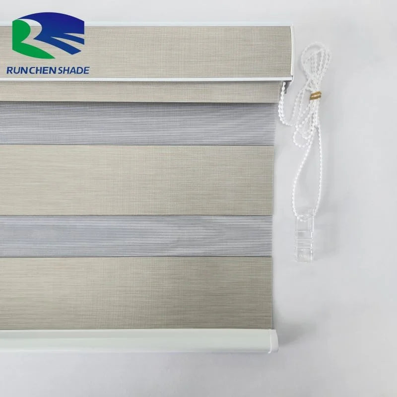 Custom Size Manual Different Design Polyester Fabric Blackout Zebra Blinds Shades for Window