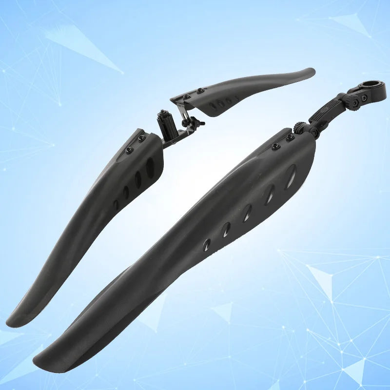 Custom Logo Bike Fender Plastic MTB Bicycle Mudguard Cycling Bike Mud Flaps Mountain Bike Mudguard Cycle Accessories