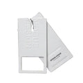2025 OEM Manufacturer Custom logo Hanging Name Tag Clothing Jeans Bag hang Tag Labels Printing for Clothing