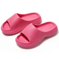 Women Bubble Slippers Couple Thick Platform Indoor Bathroom Soft Anti-slip Home Slippers Slides Sandals