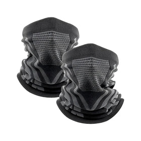 Cycling Face Cover Neck Gaiter Breathable Stretchable Moisture-wicking Warm Windproof Sun Block Hiking Climbing Sports Dofine