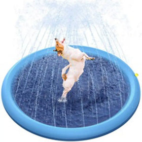 Factory Hot Selling Pet Summer Outdoor Water Toys Dog Bath Pool Thickened Splash Sprinkler Pad for Dogs Kids