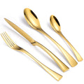 Customized Logo High-End New Design Handle Flatware Set Stainless Steel Cutlery Set for Wedding