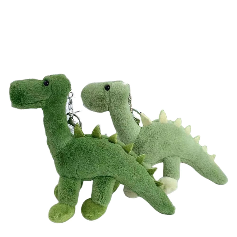 Kawaii Dinosaur Plush Keychains Toys Cute Dinosaur Bag Keychain Accessory Pendant Decor Peluches Plush Doll Stuffed Animal Toys