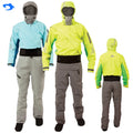 Factory Customized 3.0 Ply Fabric Dry Suits With Latex Cuff Plus Size Freediving Drysuit Woman for Kayaking Surfing