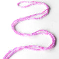Handmade 50 Inches Adjustable Bulk Tie on Waist Beads on Cotton Cord Belly Chain Body Jewelry Ice Cream Color