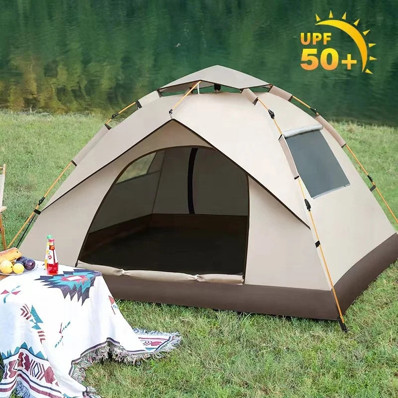 Hot Selling Family Waterproof Outdoor Tents Ultralight Automatic Pop up Camping Tent