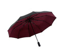 Customised Fully Automatic 3 Folding Umbrellas for Advertising Business With Printing Logo Promotional Rain Umbrella With Logo
