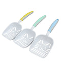 Factory Wholesale Custom Logo Low Price Plastic Hollow Metal Cat Litter Shovel Cat Litter Scoop Stainless Cat Poop Scoop
