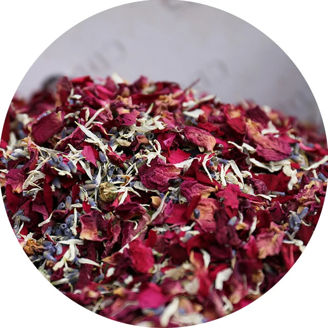 Wholesale 100% Natural Dry Flower Petals Dried Red Rose Petals Colorful Biodegradable Rose Confetti Petals for Wedding and Party