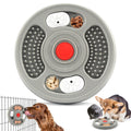 OEM Wholesale Cute Interactive Slow Food Pet Bowl Durable Latex Dog Puzzle Chew Plate Squeaky Anti-BoredomPet Dog Feeder Toys