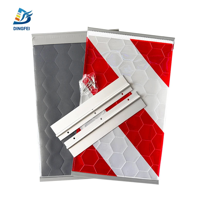 High Visibility Reflective Marking Outdoor Tail Lifts Warning Flags for Truck