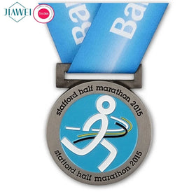 Custom Metal Sport Award Medals for Soccer Swimming Cycling-Customizable Color Logo Shape