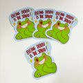 Hot Sale Customized Cute Die Cut Decorative Sticker Adhesive Vinyl Cartoon Stickers  for Kids