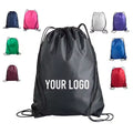 Fashion National Sport Drawstring Reusable Portable Lightweight Polyester Carrying Backpack for Men Women and Girls