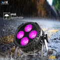 High Brightness Dmx 512 Rgbw WhIte Warm Mini 180W 4*50W Waterproof Led Cob Par Light