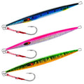 Hot Sale Slow Pitch Jig Lure Vertical 80g Jig Metal Fish Lure Fishing Tackle Fast Speed Sinking
