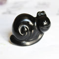 Wholesale Price 3-4cm Natural Mixed Gemstone Crystal Mini Snail Carving Ornament Eco-Friendly Hand-Carved for Home Decoration